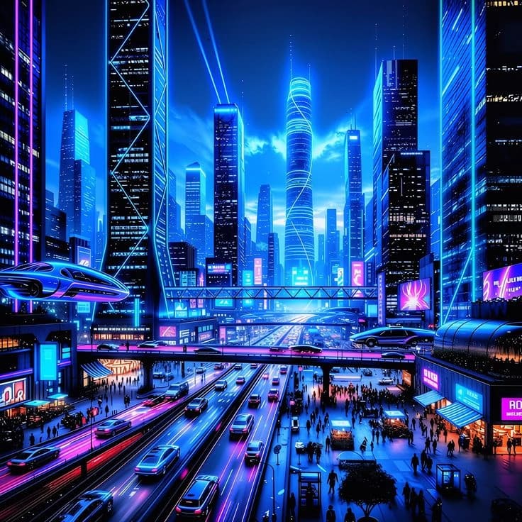 Neo City battlefield map preview