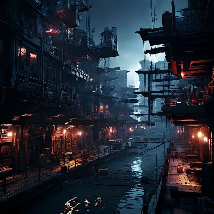 Shadow Port battlefield map preview