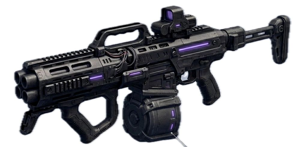 Grenade Launchers Blueprint Model